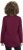 Ulla Popken Your Story Sequined Long Sleeve Tunic Tee Dark Ruby - Potištěná trička pro ženy - 