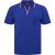 North Latitude Polo Pique V-Neck Blue - Polokošile - Polokošile 2XL-8XL - Trička s límečkem 2XL-8XL