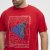 North Latitude T-Shirt Printed Short Sleeve Red - Trička - Trička nadměrné velikosti - 2XL-14XL