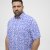 North Latitude Shirt Denim Printed Allover Blue - Košile - Košile 2XL-10XL