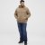 North Latitude Hoodie with Zipper Dark Sand - Mikiny & Mikiny s kapucí - Mikiny & Mikiny s kapucí 2XL-12XL