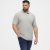 North Latitude Polo Short Sleeve Grey - Polokošile - Polokošile 2XL-8XL - Trička s límečkem 2XL-8XL