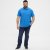 North Latitude Polo Short Sleeve Blue - Polokošile - Polokošile 2XL-8XL - Trička s límečkem 2XL-8XL