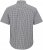 North Latitude Shirt Short Sleeve Checked Grey - Košile - Košile 2XL-10XL