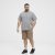 North Latitude Shirt Short Sleeve Checked Grey - Košile - Košile 2XL-10XL