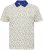 North Latitude Polo Pique Printed Off-White - Polokošile - Polokošile 2XL-8XL - Trička s límečkem 2XL-8XL