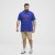 North Latitude Polo Pique Print Short Sleeve Cobalt Blue - Polokošile - Polokošile 2XL-8XL - Trička s límečkem 2XL-8XL