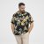 North Latitude Shirt Short Sleeve Printed Allover Black - Košile - Košile 2XL-10XL