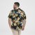 North Latitude Shirt Short Sleeve Printed Allover Black - Košile - Košile 2XL-10XL