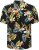 North Latitude Shirt Short Sleeve Printed Allover Black - Košile - Košile 2XL-10XL