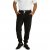 JP1880 Sweatpants Modern Fit Lightweight Black - PÁNSKÉ OBLEČENÍ MT-6XLT - TALL-velikosti