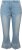 Ulla Popken Cropped Flared Eyelet Jeans Light Blue - Džíny & Kalhoty ve Velkých Velikostech – Plus Size - 