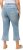 Ulla Popken Cropped Flared Eyelet Jeans Light Blue - Džíny & Kalhoty ve Velkých Velikostech – Plus Size - 