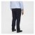 North Latitude Dress Pants Elastic Waist Navy Blue - Kalhoty - Pánské Kalhoty Nadměrné Velikosti