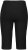 Ulla Popken Stretch Knit Bike Shorts Black - Džíny & Kalhoty ve Velkých Velikostech – Plus Size - 
