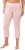 Ulla Popken Basic Stretch Knit Capris Pink - Džíny & Kalhoty ve Velkých Velikostech – Plus Size - 