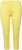 Ulla Popken Basic Stretch Knit Capris Yellow - Džíny & Kalhoty ve Velkých Velikostech – Plus Size - 