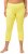 Ulla Popken Basic Stretch Knit Capris Yellow - Džíny & Kalhoty ve Velkých Velikostech – Plus Size - 