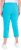 Ulla Popken Stretch Basic Bengaline Capri Pants Deep Aqua - Džíny & Kalhoty ve Velkých Velikostech – Plus Size - 