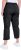 Ulla Popken Roll Tab Hem Stretch Cargo Pants Black - Džíny & Kalhoty ve Velkých Velikostech – Plus Size - 