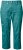 Ulla Popken Roll Tab Hem Stretch Cargo Pants Teal - Džíny & Kalhoty ve Velkých Velikostech – Plus Size - 
