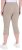 Ulla Popken Bengaline Elastic Waist Stretch Capri Pants Orange - Džíny & Kalhoty ve Velkých Velikostech – Plus Size - 
