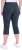 Ulla Popken Bengaline Elastic Waist Stretch Capri Pants Navy Blue - Džíny & Kalhoty ve Velkých Velikostech – Plus Size - 