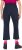 Ulla Popken Functional Sport Quick Dry Stretch Crop Pants Navy Blue - Džíny & Kalhoty ve Velkých Velikostech – Plus Size - 