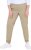 Ulla Popken Chino Elastic Waist Stretch Cotton Pants Brown - Džíny & Kalhoty ve Velkých Velikostech – Plus Size - 