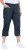 Ulla Popken Stretch Cotton Cargo Crop Pants Navy - Džíny & Kalhoty ve Velkých Velikostech – Plus Size - 