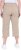 Ulla Popken Stretch Cotton Cargo Crop Pants Beige - Džíny & Kalhoty ve Velkých Velikostech – Plus Size - 