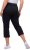 Ulla Popken Mony Stretch Capri Pants Navy - Džíny & Kalhoty ve Velkých Velikostech – Plus Size - 