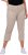 Ulla Popken Mony Stretch Capri Pants Orange - Džíny & Kalhoty ve Velkých Velikostech – Plus Size - 