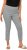 Ulla Popken Check Bengaline Slim Leg Sienna Fit Stretch Crop Pants Black - Džíny & Kalhoty ve Velkých Velikostech – Plus Size - 