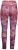 Ulla Popken Graphic Print Recycled Polyester Quick Dry Stretch Leggings Red - Džíny & Kalhoty ve Velkých Velikostech – Plus Size - 
