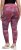 Ulla Popken Graphic Print Recycled Polyester Quick Dry Stretch Leggings Red - Džíny & Kalhoty ve Velkých Velikostech – Plus Size - 