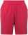Ulla Popken Stretch Knit Bermuda Shorts Red - Džíny & Kalhoty ve Velkých Velikostech – Plus Size - 