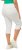 Ulla Popken Basic Capri Sarah Fit Jeans Snow White - Džíny & Kalhoty ve Velkých Velikostech – Plus Size - 