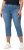Ulla Popken Cropped Stretch Blend Mony Jeans Blue - Džíny & Kalhoty ve Velkých Velikostech – Plus Size - 