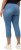 Ulla Popken Cropped Stretch Blend Mony Jeans Blue - Džíny & Kalhoty ve Velkých Velikostech – Plus Size - 