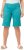 Ulla Popken Frayed Hemline Elastic Waistband Bermuda Shorts Bright Turquoise - Džíny & Kalhoty ve Velkých Velikostech – Plus Size - 