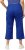 Ulla Popken Cropped Ruby Fit Pants Blue - Džíny & Kalhoty ve Velkých Velikostech – Plus Size - 