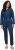Ulla Popken Denim Boiler Suit Blue Denim - Džíny & Kalhoty ve Velkých Velikostech – Plus Size - 