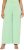 Ulla Popken Layered Chiffon Wide Leg Pants Green - Džíny & Kalhoty ve Velkých Velikostech – Plus Size - 