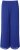 Ulla Popken Layered Chiffon Wide Leg Pants Blue - Džíny & Kalhoty ve Velkých Velikostech – Plus Size - 
