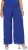Ulla Popken Layered Chiffon Wide Leg Pants Blue - Džíny & Kalhoty ve Velkých Velikostech – Plus Size - 