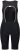 Ulla Popken Padded Cycling Zip Front Bodysuit Black - Džíny & Kalhoty ve Velkých Velikostech – Plus Size - 
