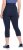 Ulla Popken Cropped High Waisted Leggings Navy - Džíny & Kalhoty ve Velkých Velikostech – Plus Size - 