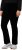 Ulla Popken Mandy Corduroy Pants Black - Džíny & Kalhoty ve Velkých Velikostech – Plus Size - 