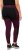 Ulla Popken High Waisted Hiking Leggings Purple - Džíny & Kalhoty ve Velkých Velikostech – Plus Size - 